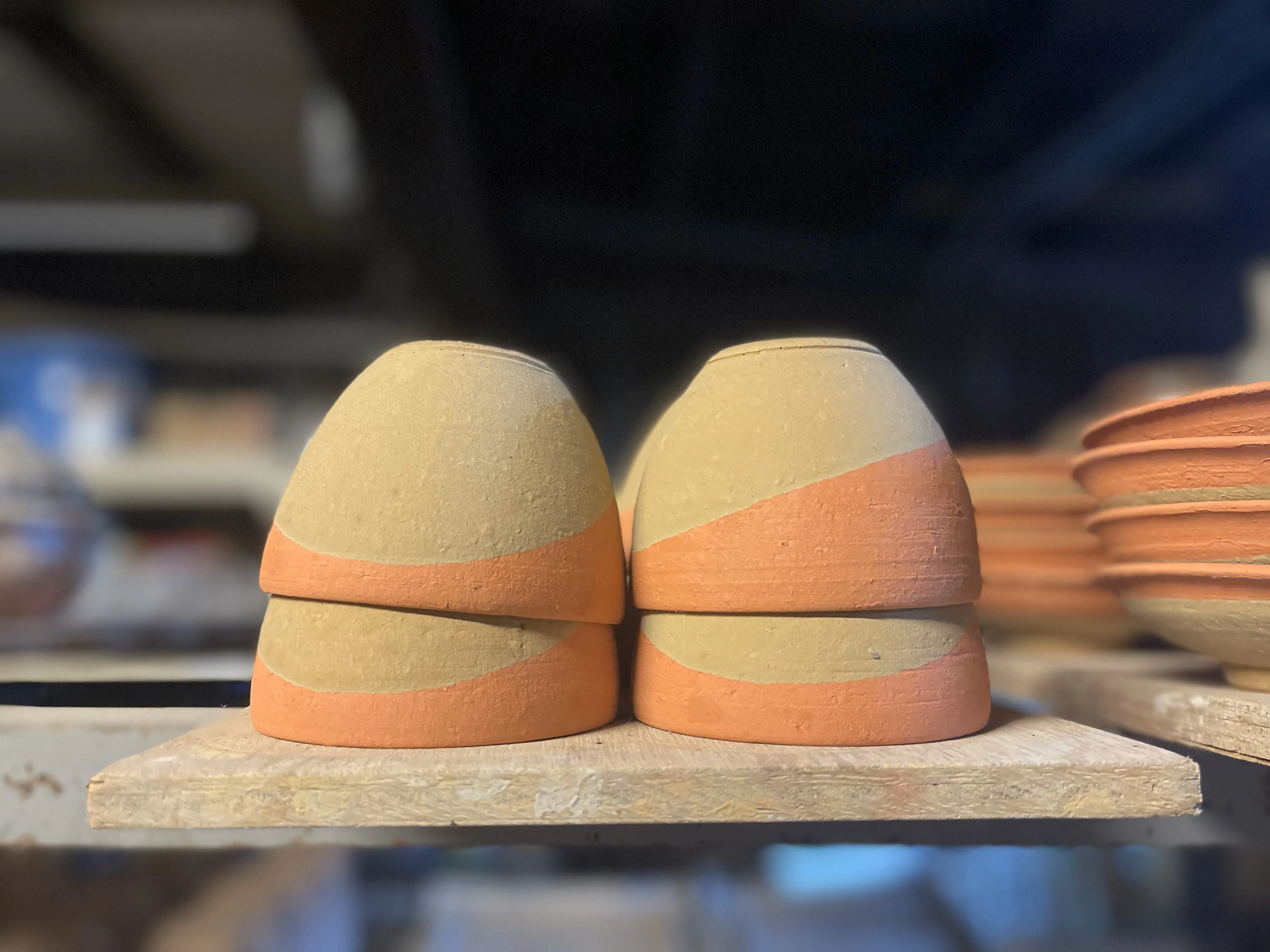 Shigaraki traditionele klei veel chamotte